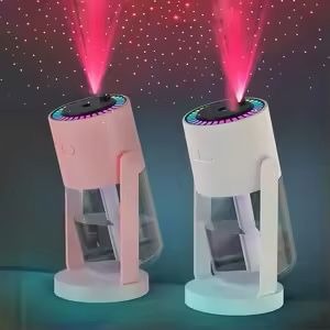 Star Projector with Humidifier