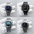 CASIO ANALOGUE DIGITAL MENS STAINLESS STEEL