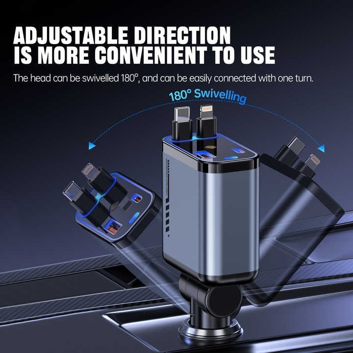 Retractable Car Charger